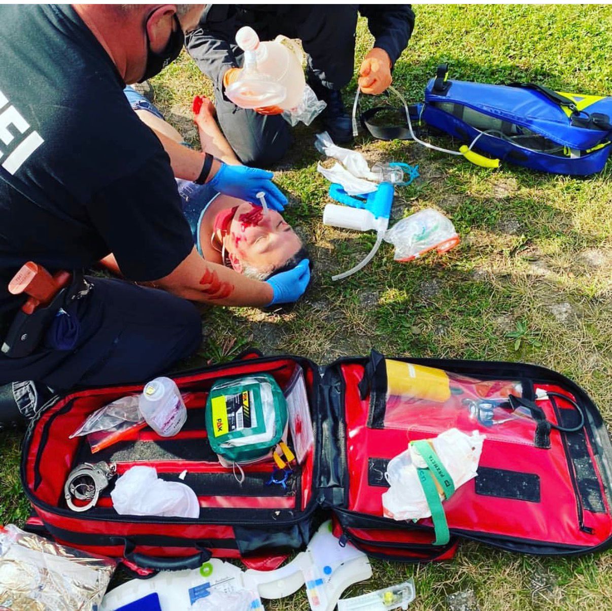 Realistisches Bleed-Control-Training mit praxisnaher Übungssituation